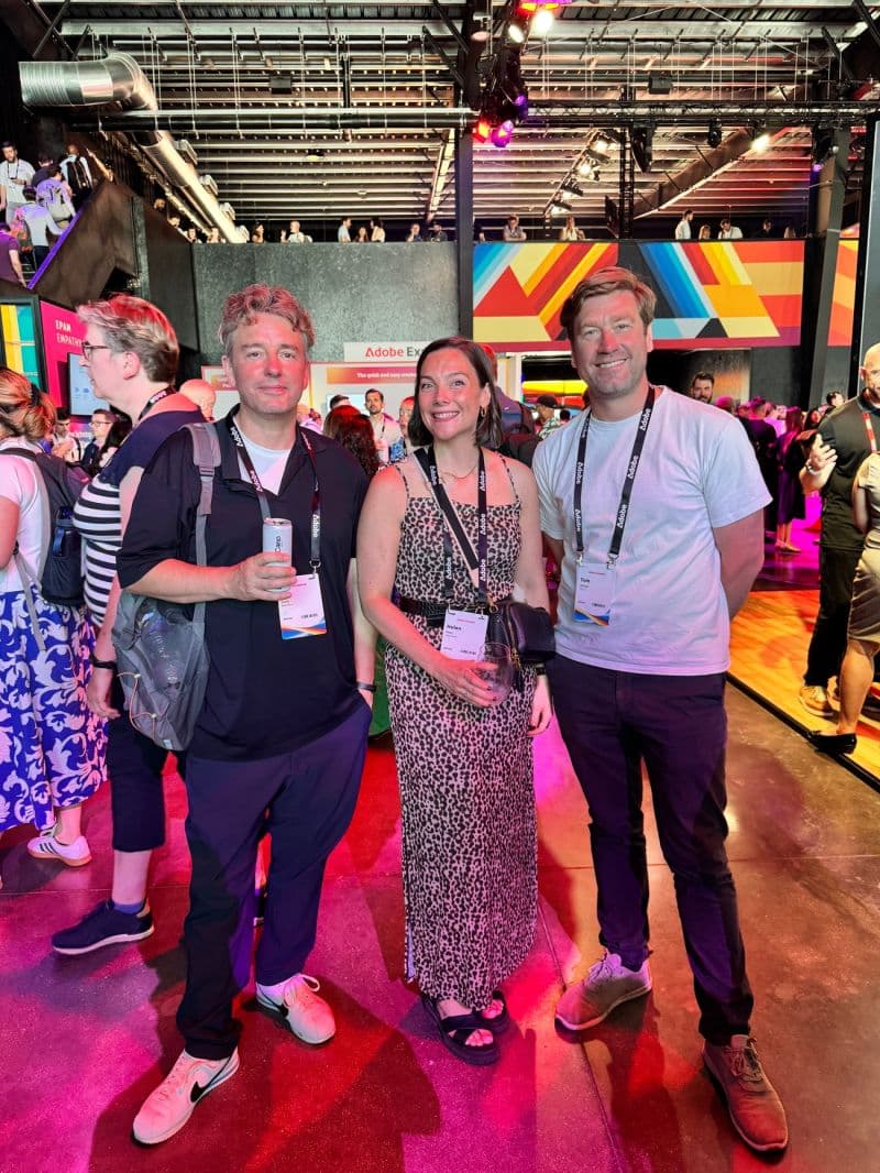 What an inspiring day at Adobe Summit London 2025, so much AI-powered innovation on the horizon!We had a fantastic time attending alongside our client Oliver Bonas and exploring the exciting ways Adobe is shaping the future of digital experiences.